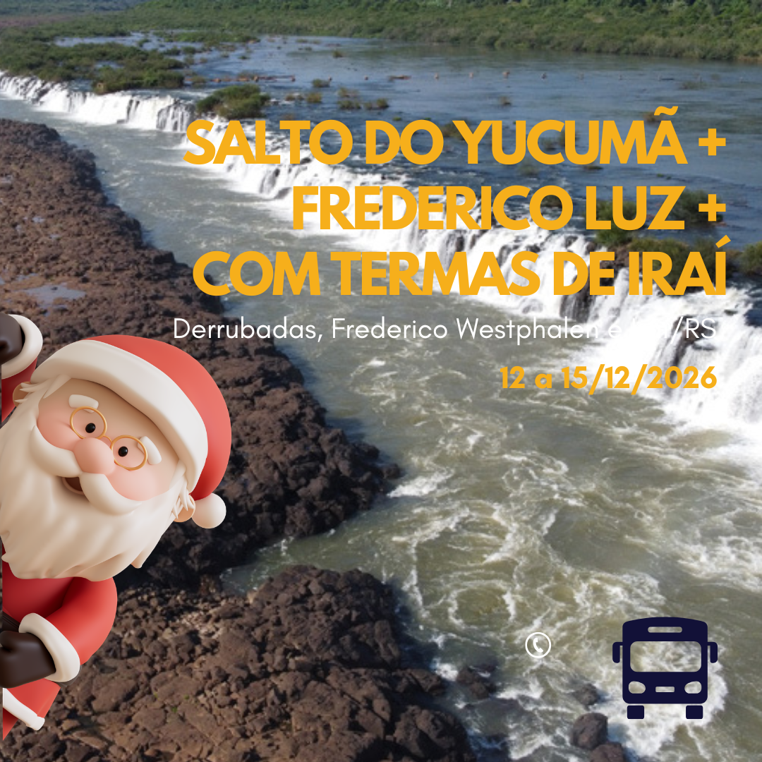 Salto do Yucumã, Frederico Westphalen e Termas de Iraí