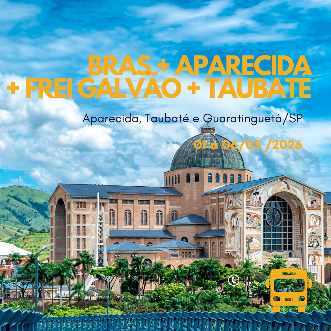 Aparecida com Taubaté e Brás
